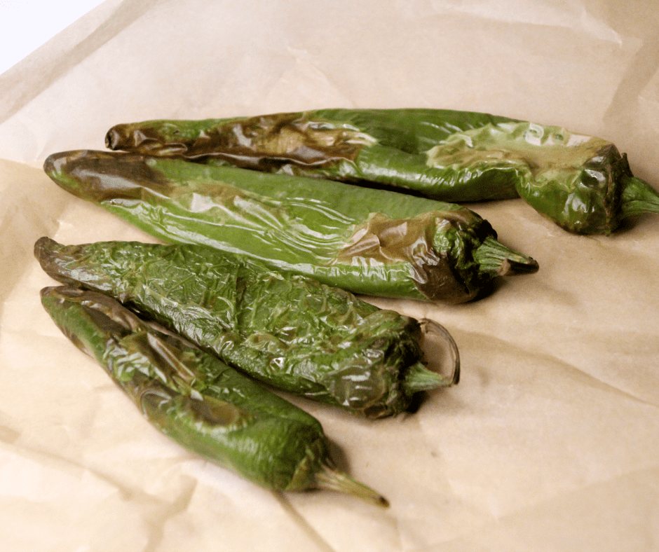 Air Fryer Roasted Hatch Peppers - Fork To Spoon