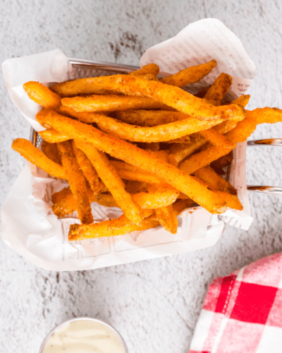 Air Fryer Seasoned French Fries