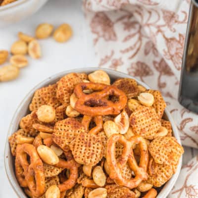 Air Fryer Classic Homemade Nuts and Bolts Recipe