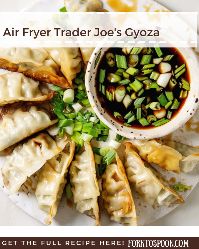 Trader Joe's Gyoza Air Fryer Fork To Spoon