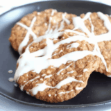 Air Fryer Apple Cinnamon Oatmeal Cookies