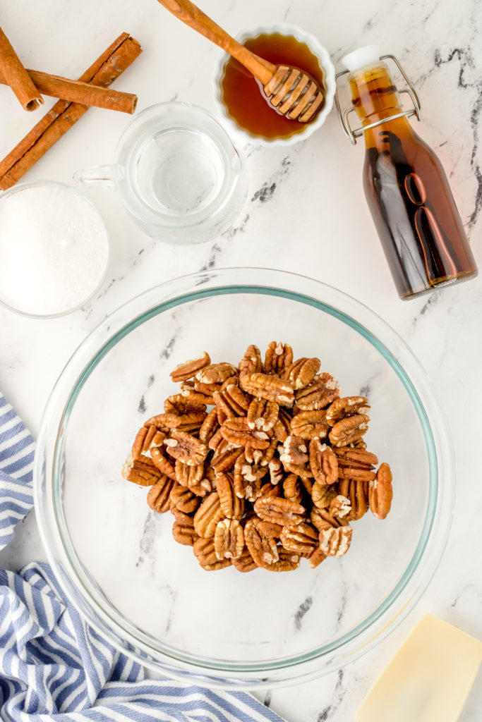 Ingredients Needed For Roasted  Pumpkin Spiced Pecans
