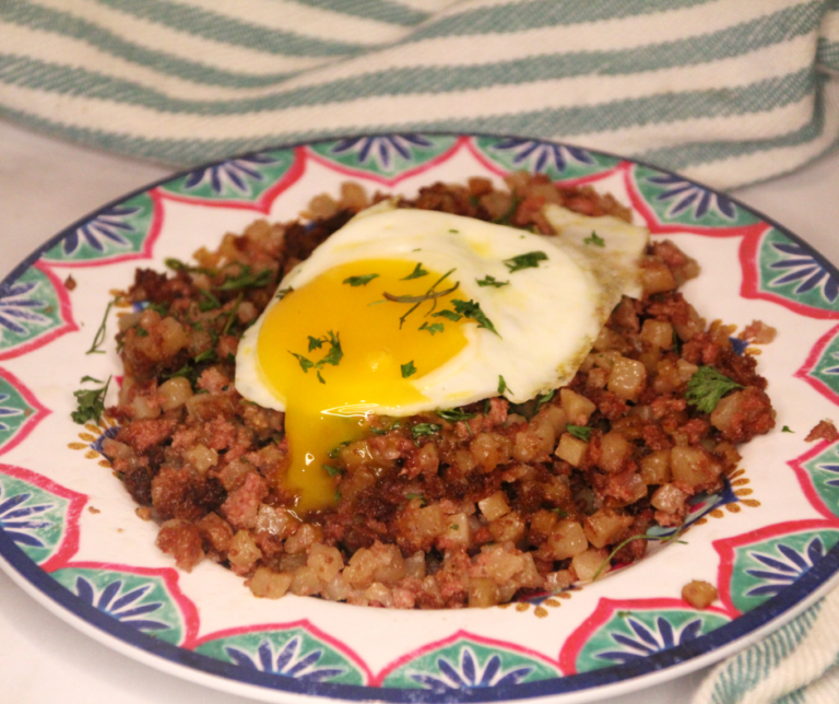 Cooking Canned Corned Beef Hash In Air Fryer - Fork To Spoon