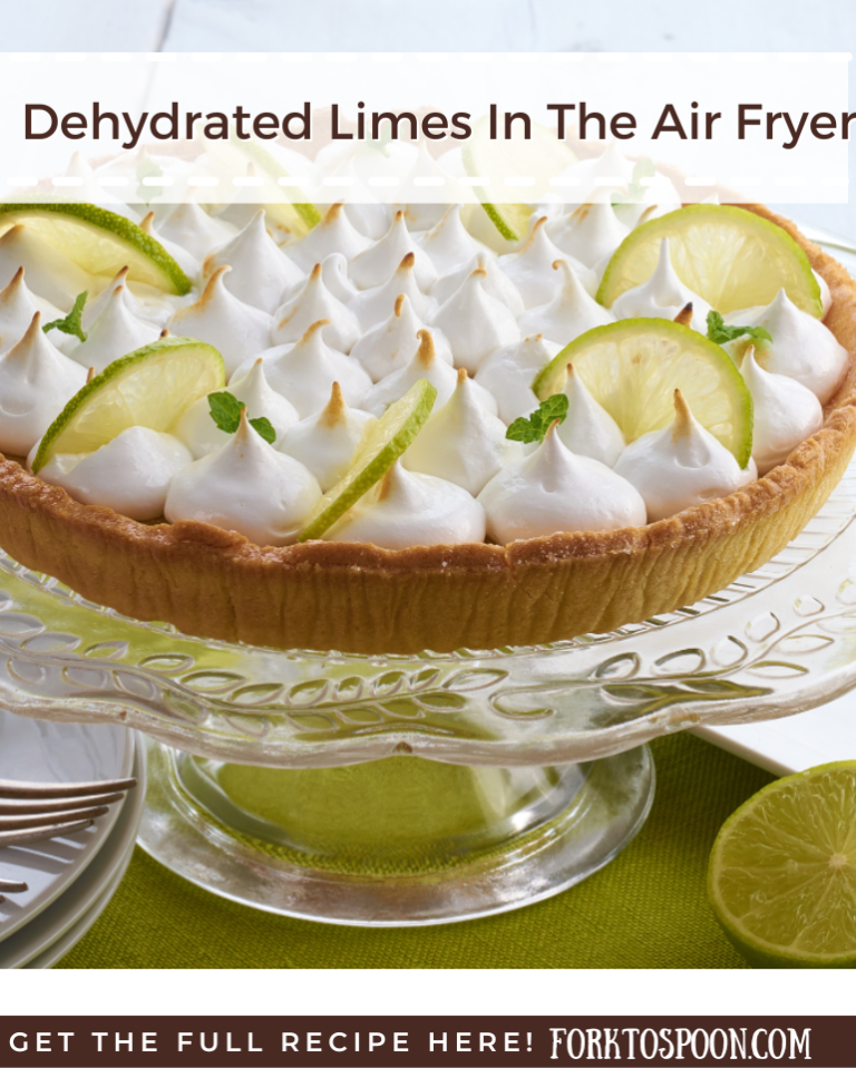 Dehydrated Limes In The Air Fryer Fork To Spoon