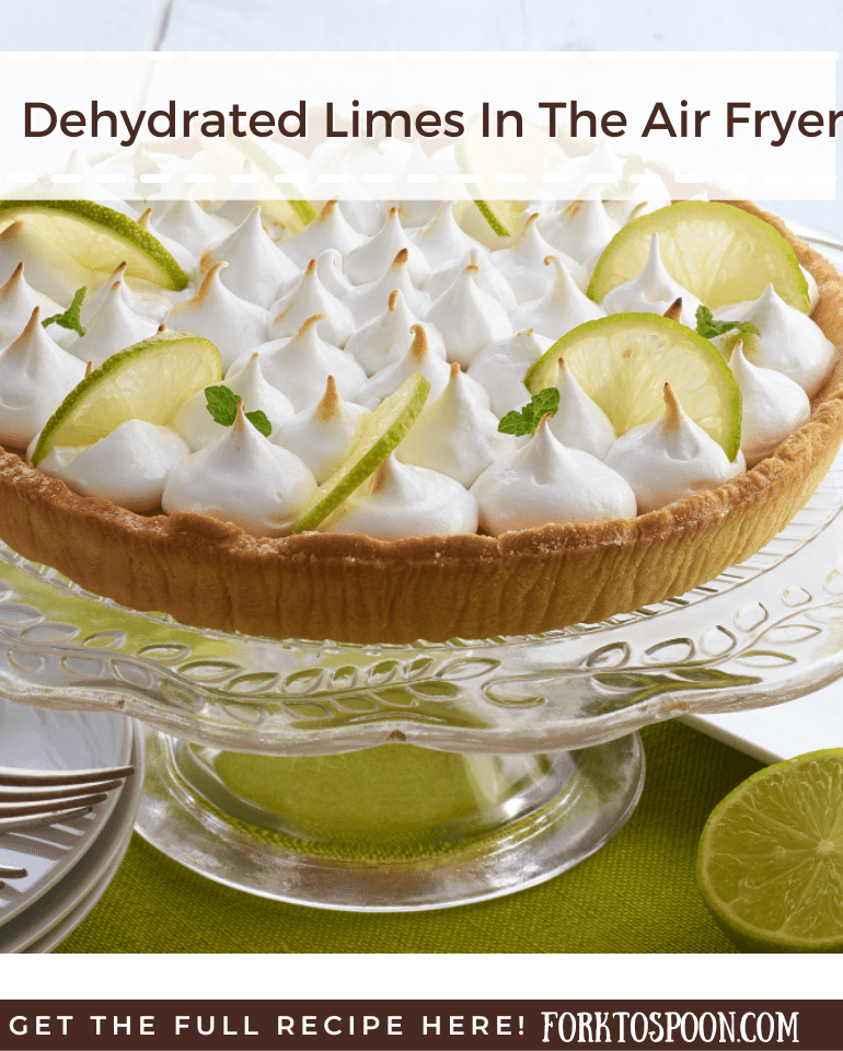 Dehydrated Limes In The Air Fryer