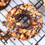 Fudgy Air Fryer Brownie Donuts (More Crispy Edges Than a Regular Brownie)