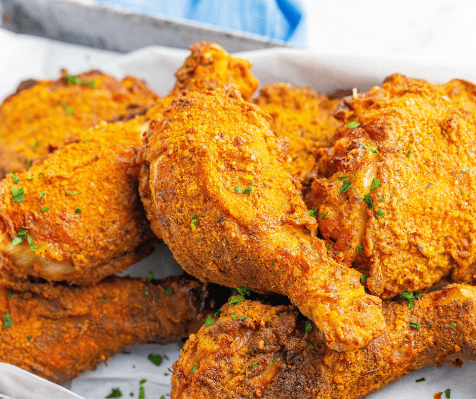 How to Reheat Fried Chicken in the Air Fryer - Fork To Spoon