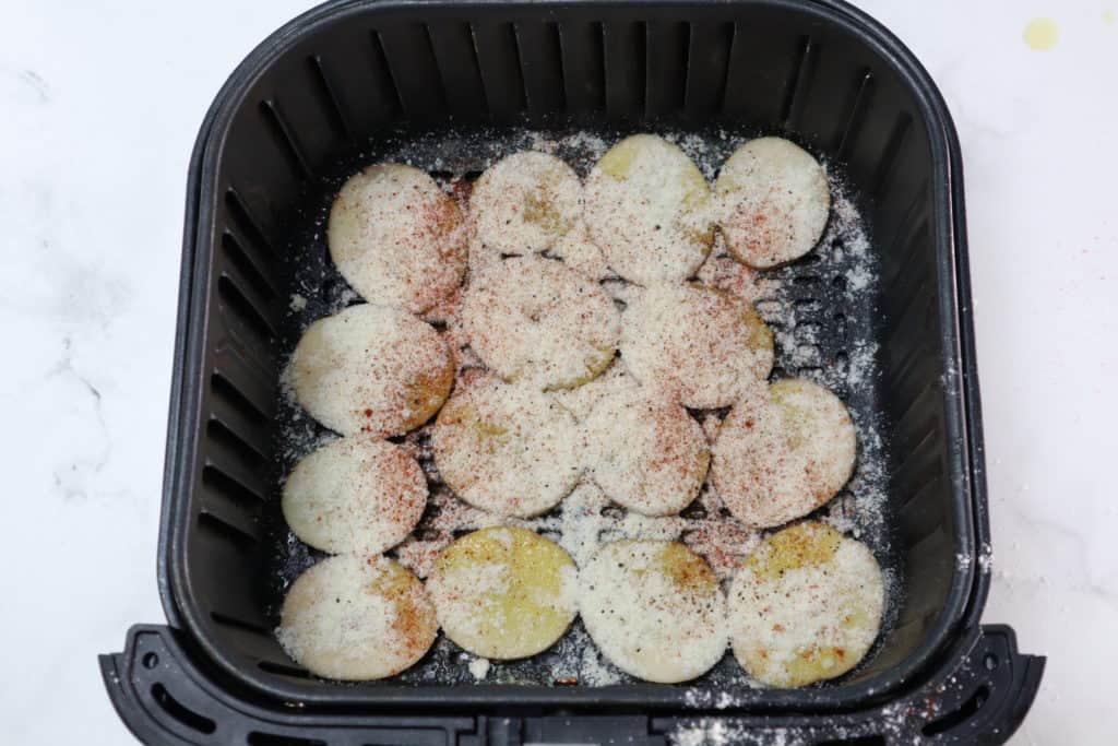 How To Make Parmesan Crusted Potatoes In The Air Fryer