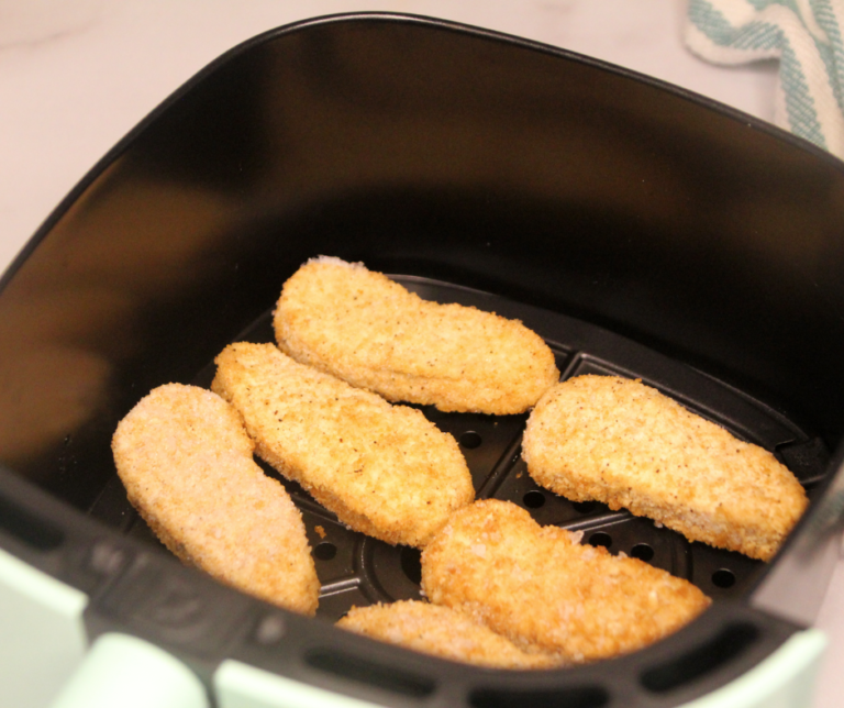 Air Fryer Trader Joe’s Chickenless Crispy Tenders Fork To Spoon