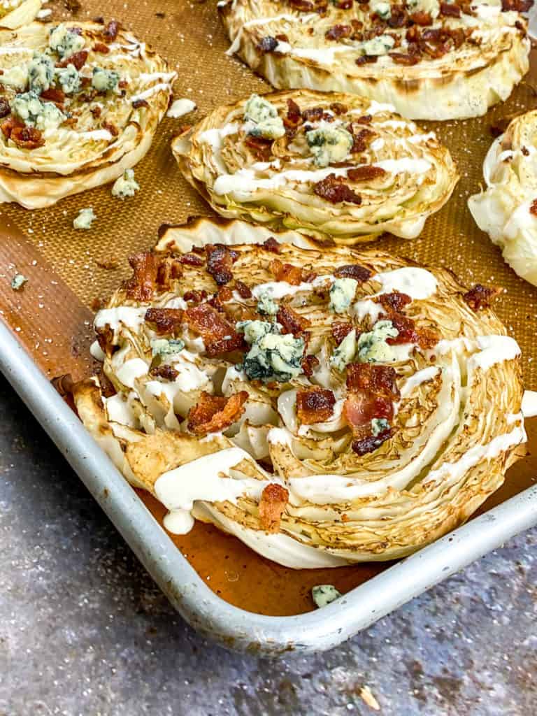 Air Fryer Cabbage Steaks