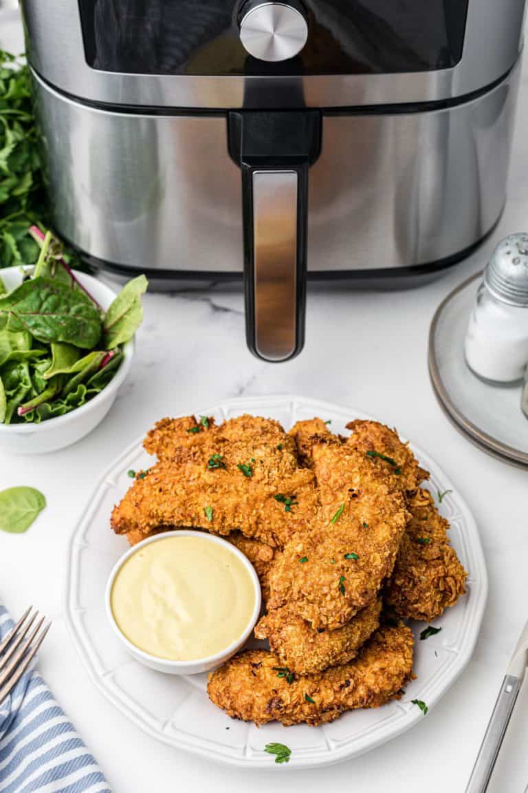 reheat-chicken-strips-in-air-fryer-fork-to-spoon