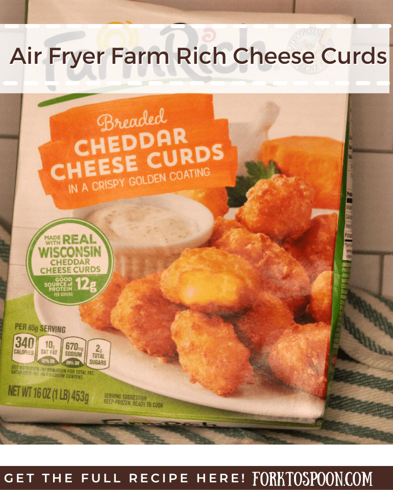 air fryer farm rich cheese curds