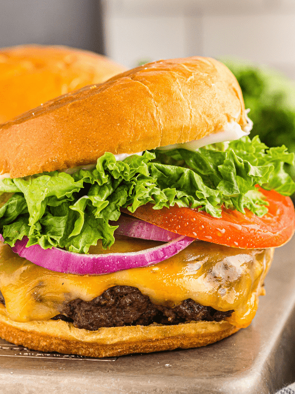 Air Fryer Burgers (Juicy and Delicious!) - Fork To Spoon