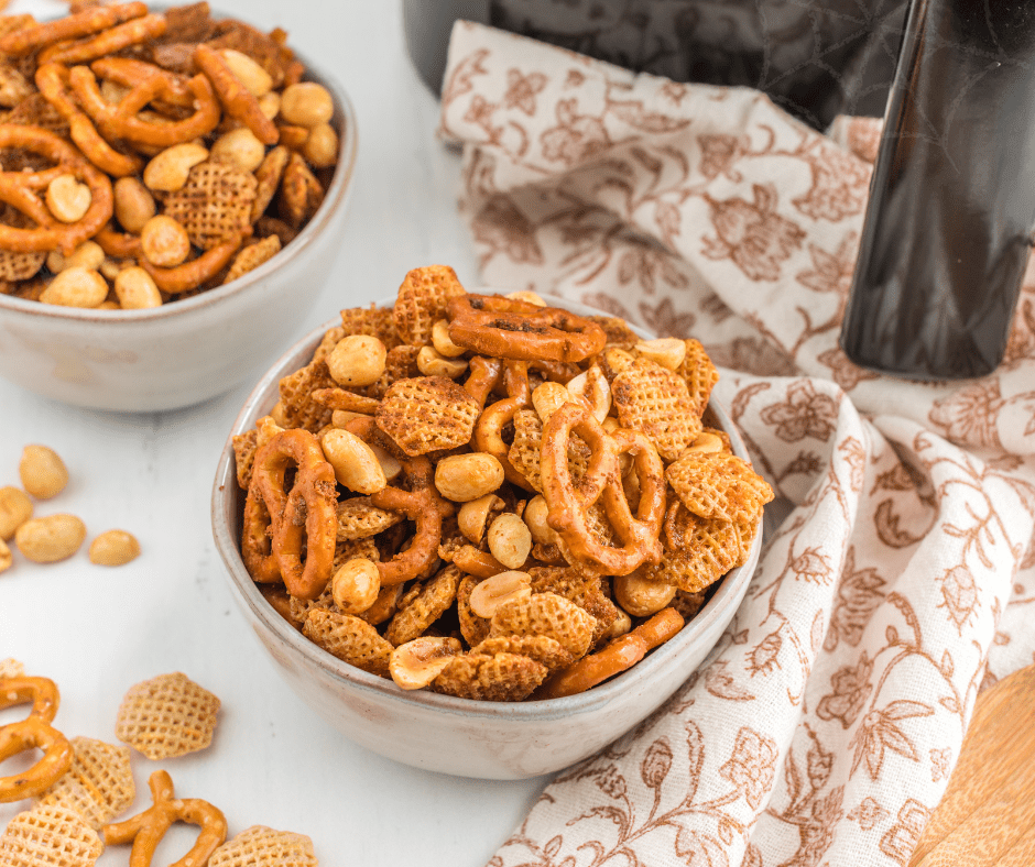 Air Fryer Chex Mix - The Salted Pepper