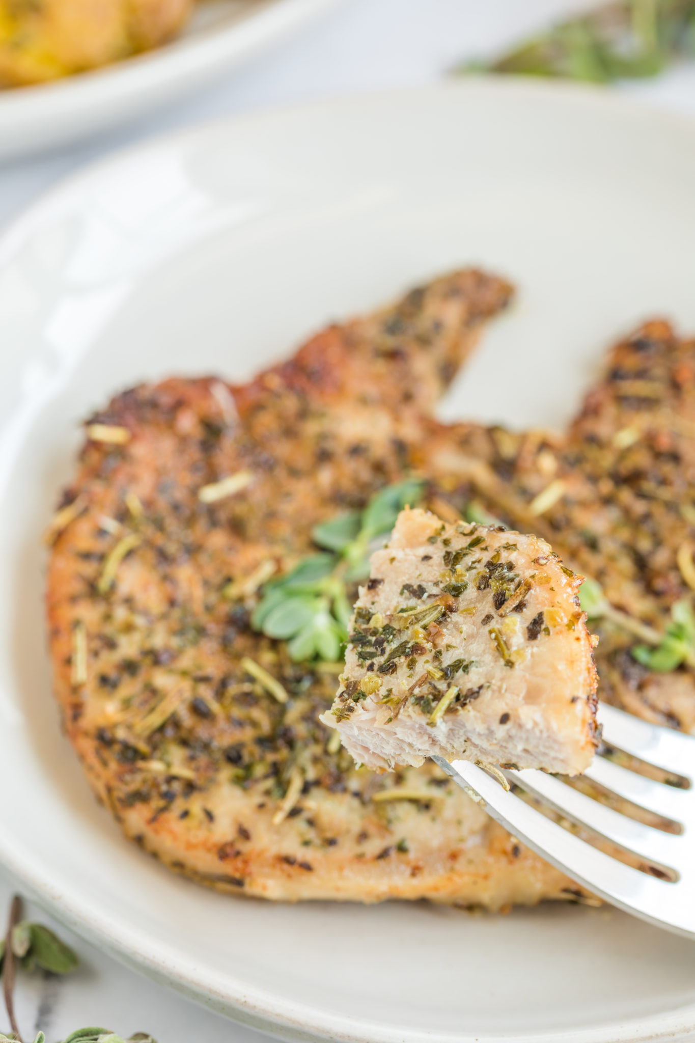 Frozen Pork Chops in the Air Fryer Fork To Spoon