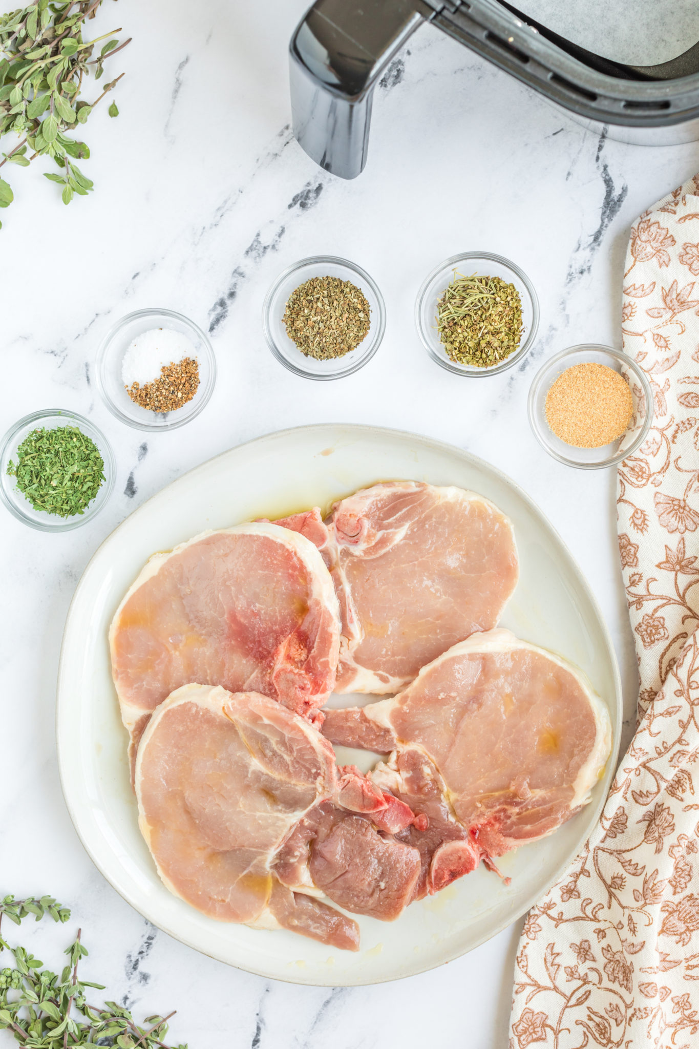 Frozen Pork Chops in the Air Fryer Fork To Spoon
