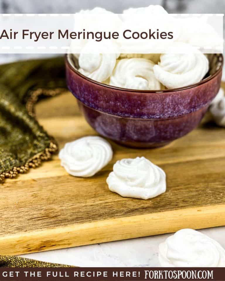 Air Fryer Meringue Cookies Fork To Spoon