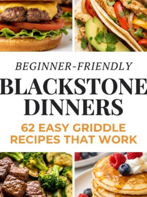 Beginner-Friendly Blackstone Dinners: 62 Easy Griddle Recipes That Work