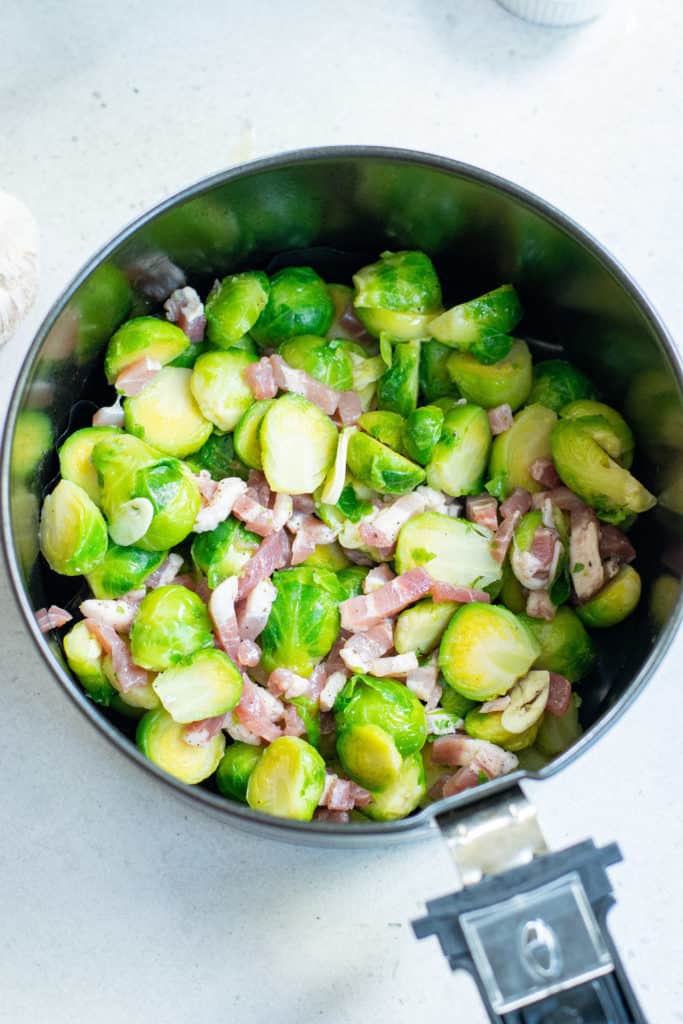 How To Cook Honey & Balsamic Brussels Sprouts In Air Fryer