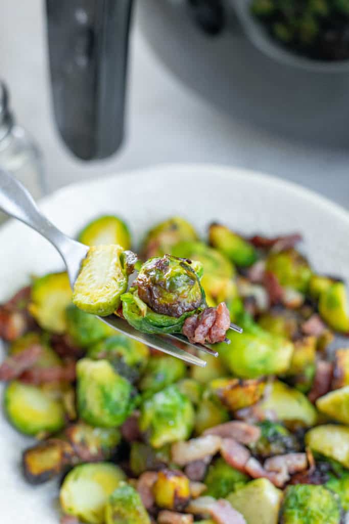 How To Cook Honey & Balsamic Brussels Sprouts In Air Fryer