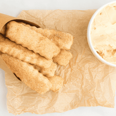 Easy Snickerdoodle Cookie Fries