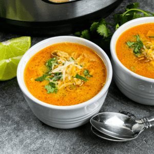 Instant Pot Chicken Enchilada Soup