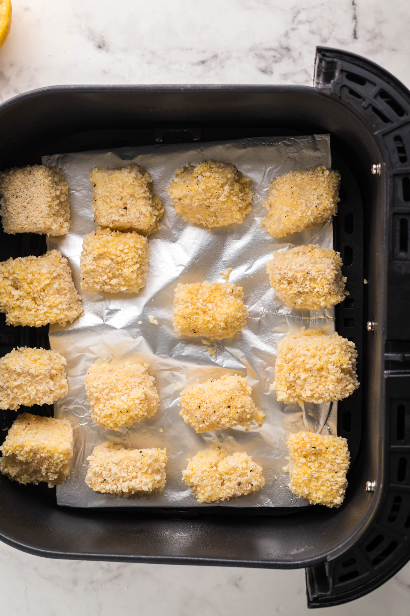 Air Fryer Catfish Nuggets Fork To Spoon