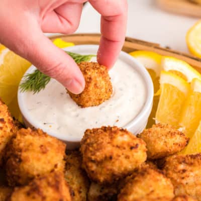 Air Fryer Catfish Nuggets