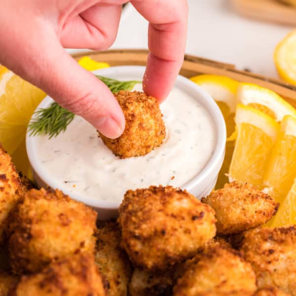 Catfish Nuggets in the Air Fryer Fork To Spoon