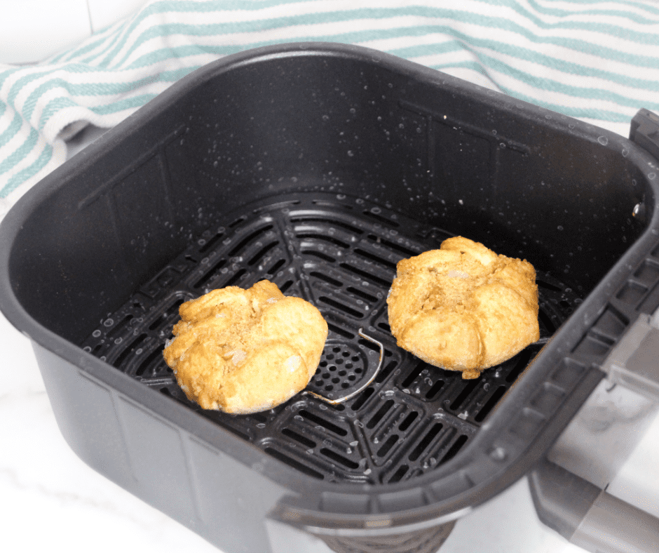 Air Fryer Frozen Apple Blossoms Fork To Spoon