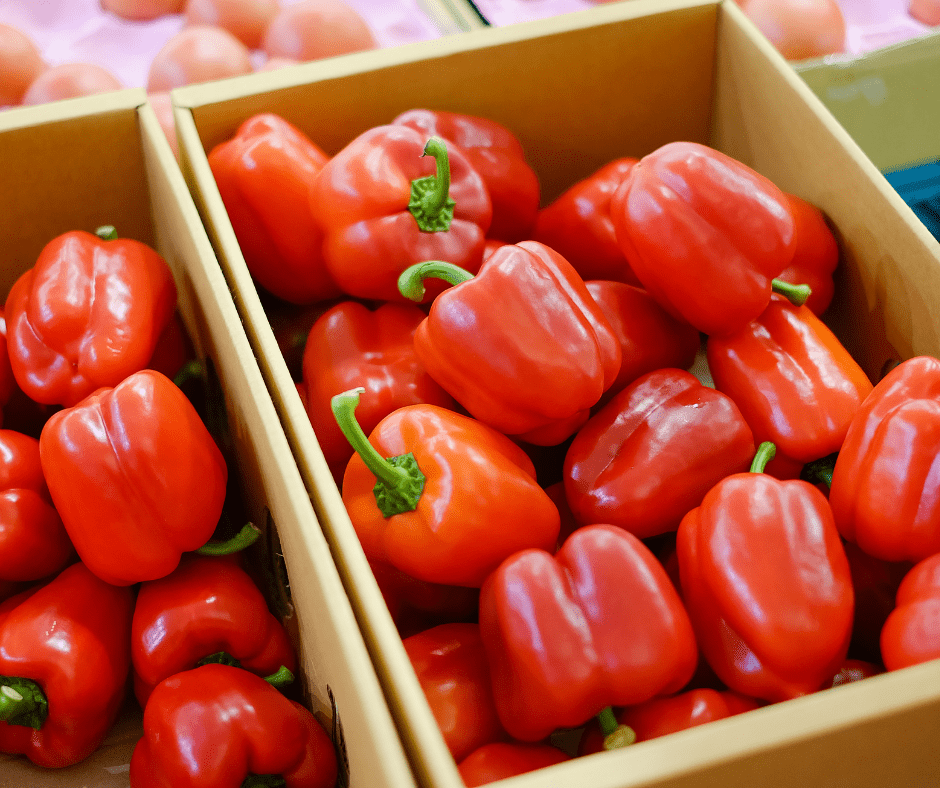 Red Bell Peppers I found at my supermarket