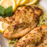 Looking for a delicious and easy air fryer recipe? Look no further than our Parmesan Crusted Tilapia! This dish is simple to make and can be prepared in under 15 minutes. The tilapia is coated in a crispy Parmesan crust and served with a delicious lemon butter sauce. Don't miss out on this amazing dish - give it a try today!