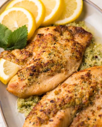 Looking for a delicious and easy air fryer recipe? Look no further than our Parmesan Crusted Tilapia! This dish is simple to make and can be prepared in under 15 minutes. The tilapia is coated in a crispy Parmesan crust and served with a delicious lemon butter sauce. Don't miss out on this amazing dish - give it a try today!