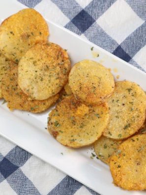 Air Fryer Sliced Potatoes