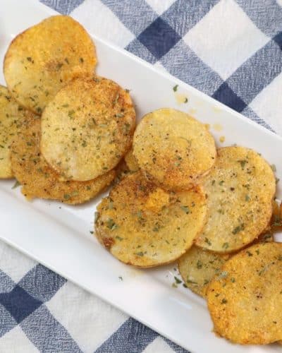 Air Fryer Sliced Potatoes