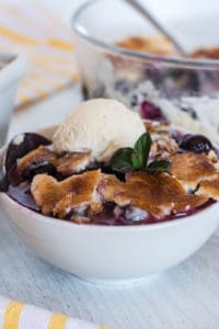 Instant Pot Blueberry Cake