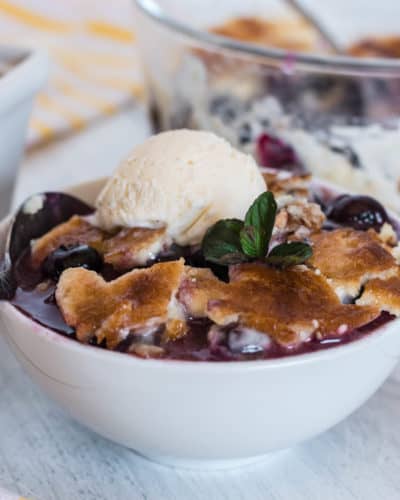 Instant Pot Blueberry Cake