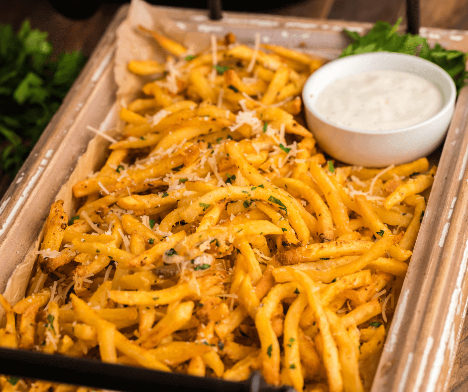 https://forktospoon.com/air-fryer-garlic-parmesan-fries/