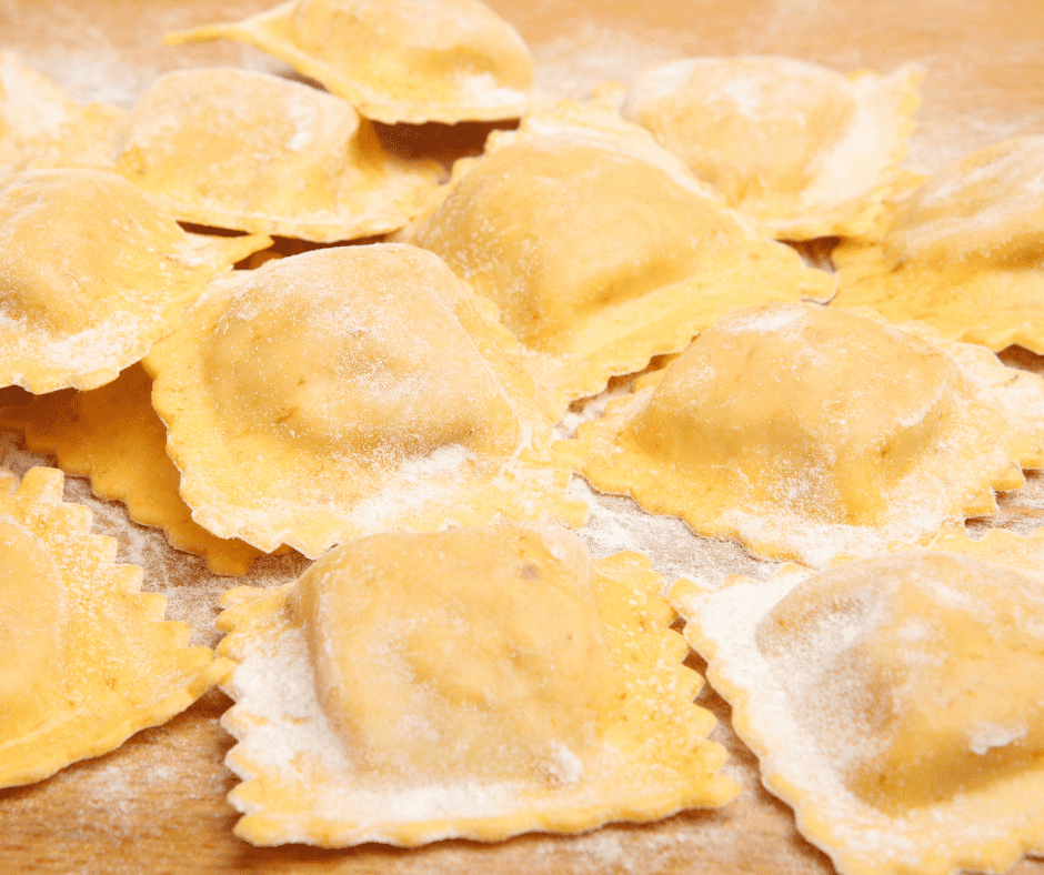 What kind of ravioli does this recipe use?