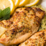 Parmesan Crusted Air Fryer Tilapia