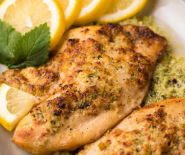 Parmesan Crusted Air Fryer Tilapia