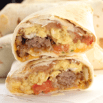 Air Fryer Copycat McDonald’s Breakfast Burritos