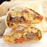 Air Fryer Copycat McDonald’s Breakfast Burritos