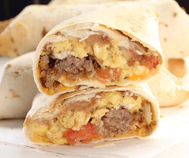 Air Fryer Copycat McDonald’s Breakfast Burritos Fork To Spoon