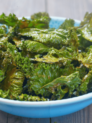 Air Fryer Kale Chips No Oil