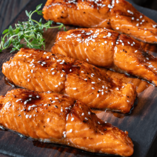 Air Fryer Teriyaki Salmon - Fork To Spoon