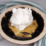 Easy Air Fryer Blueberry Dump Cake