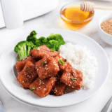 Air Fryer Teriyaki Salmon Bites are tender, flavorful, and coated in a sticky, savory-sweet teriyaki glaze. Ready in minutes, they make a quick and satisfying dinner or appetizer for busy nights.