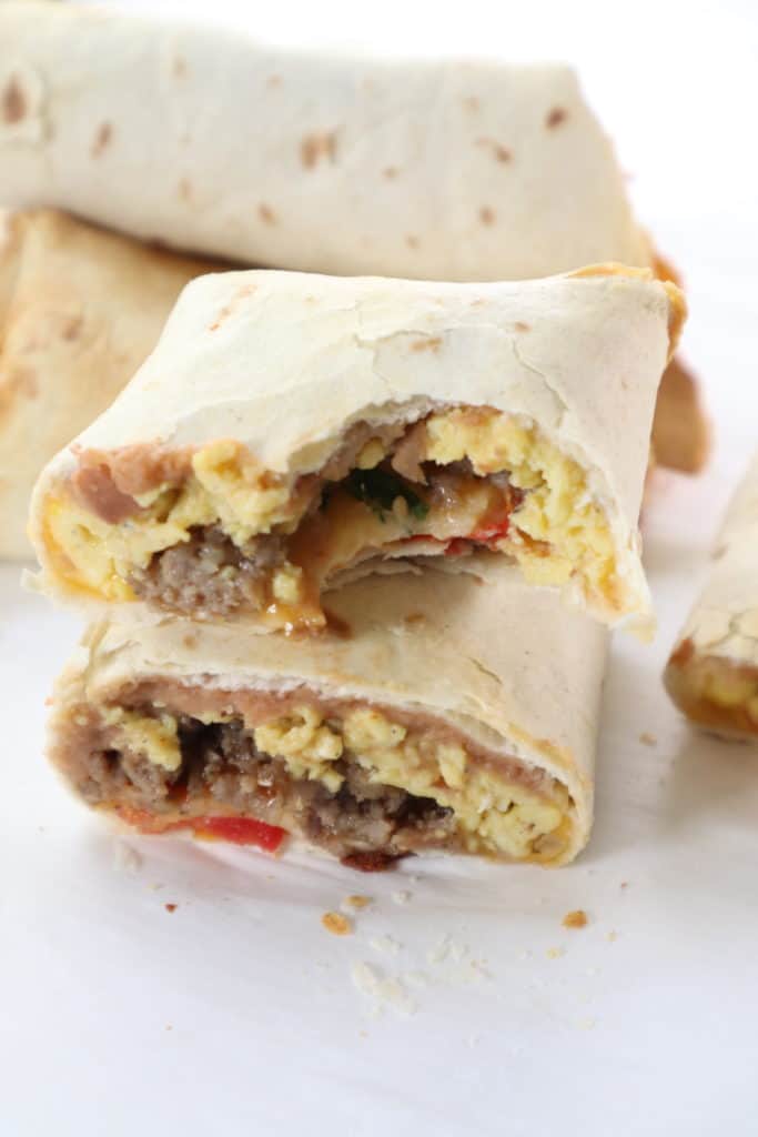 Air Fryer Copycat McDonald’s Breakfast Burritos