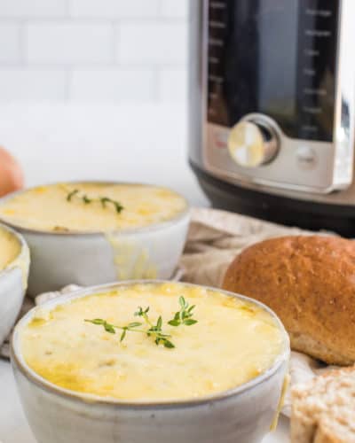 Instant Pot Copycat Panera Bistro French Onion Soup